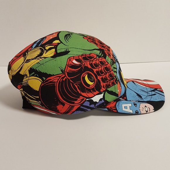 Handmade Marvel Comics Hat Trucker Hat Classic Cap Avengers Wolverine Superhero - Picture 8 of 16